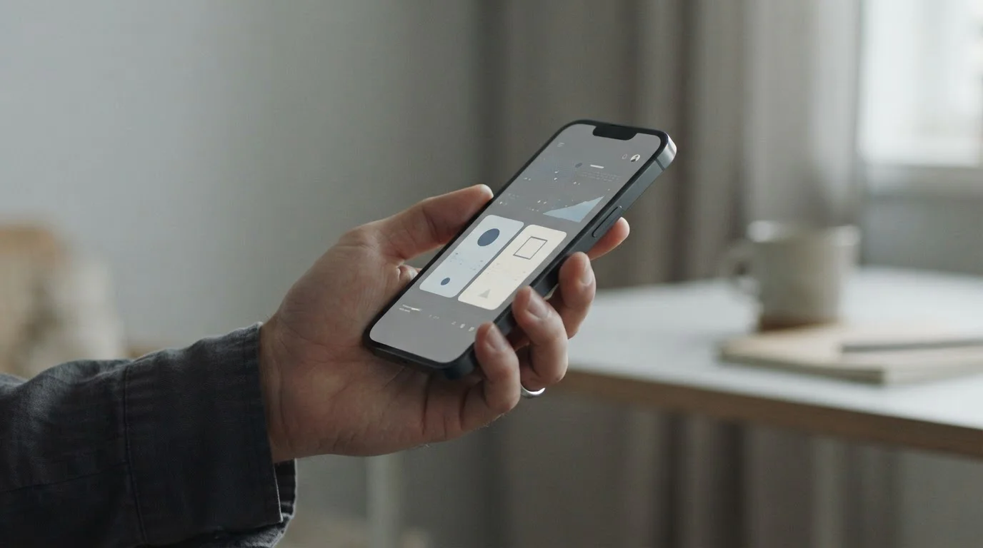Smartphone zeigt moderne Zahlungsmethoden als Lastschrift-Alternative