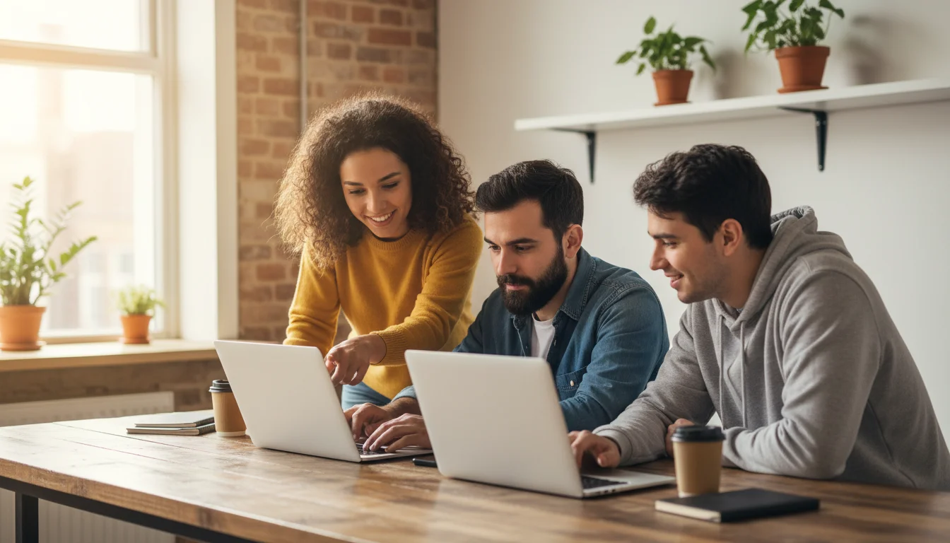 Dota 2 Community für Wetter – Gruppe diskutiert eSports an Laptops